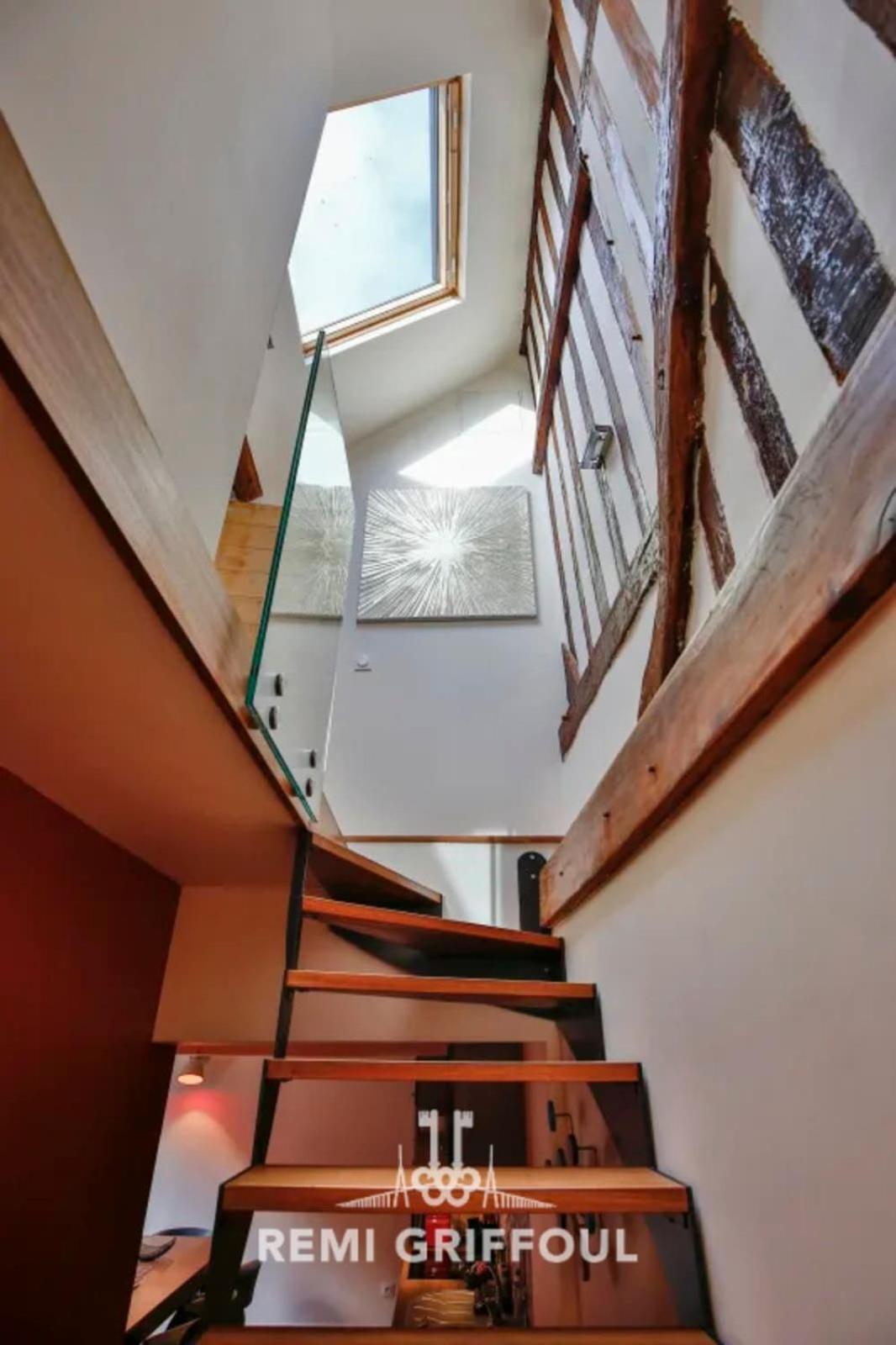 شقة Le Reve D'Alice Charming Duplex 80 M 4 People Heart Of أونفلور المظهر الخارجي الصورة