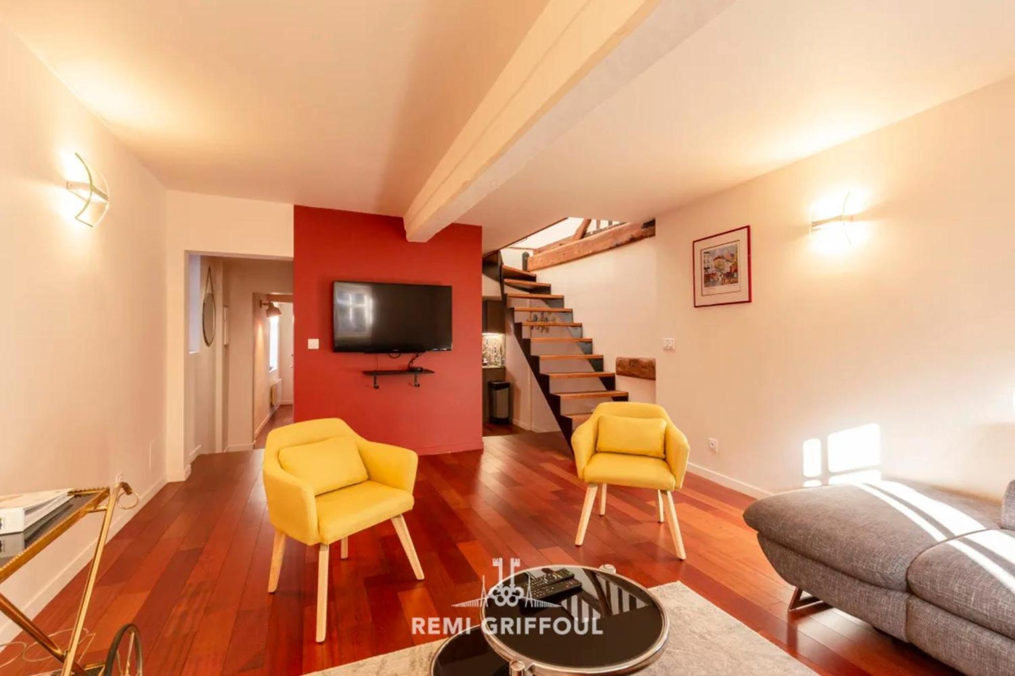 شقة Le Reve D'Alice Charming Duplex 80 M 4 People Heart Of أونفلور المظهر الخارجي الصورة