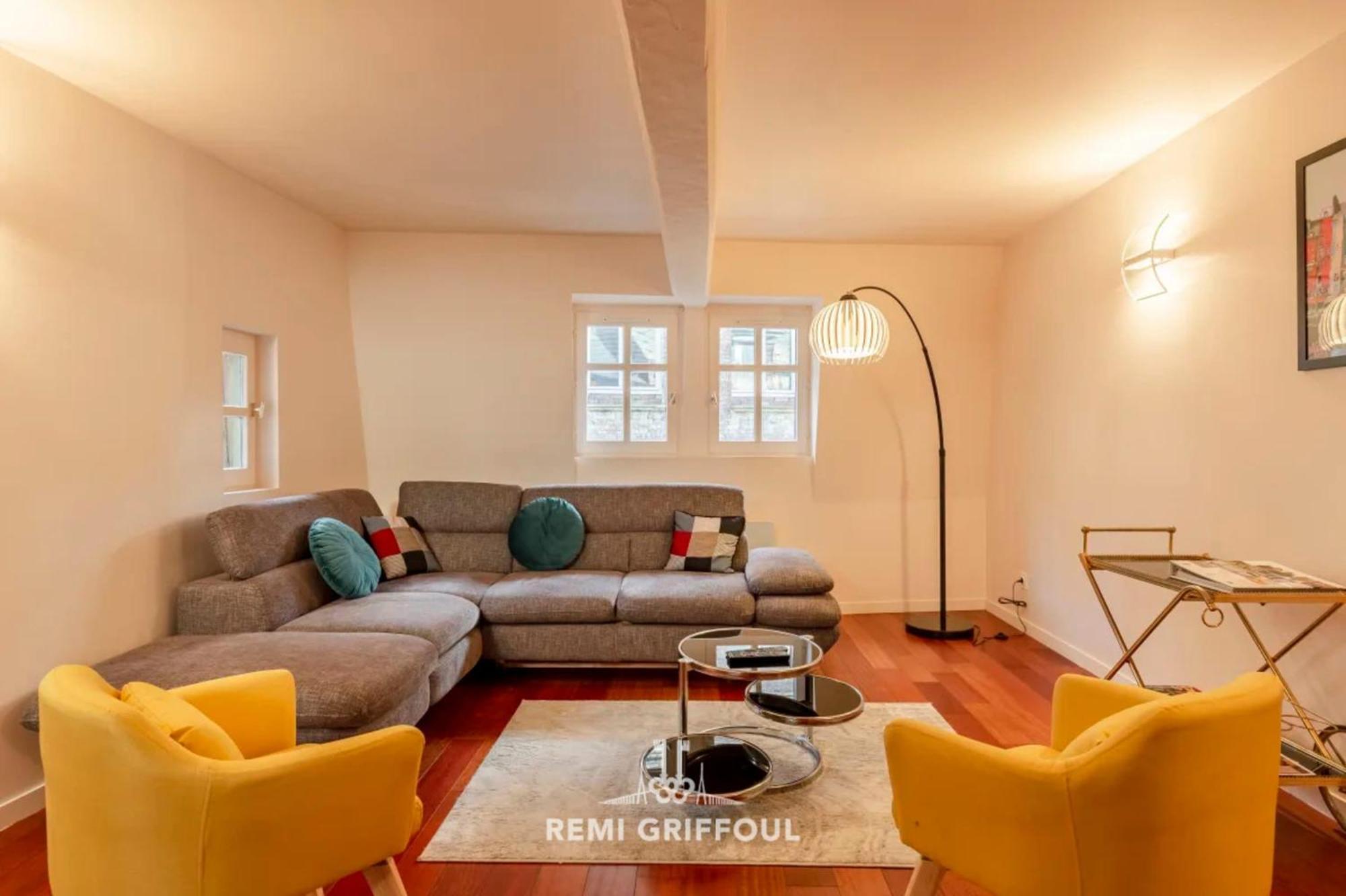 شقة Le Reve D'Alice Charming Duplex 80 M 4 People Heart Of أونفلور المظهر الخارجي الصورة