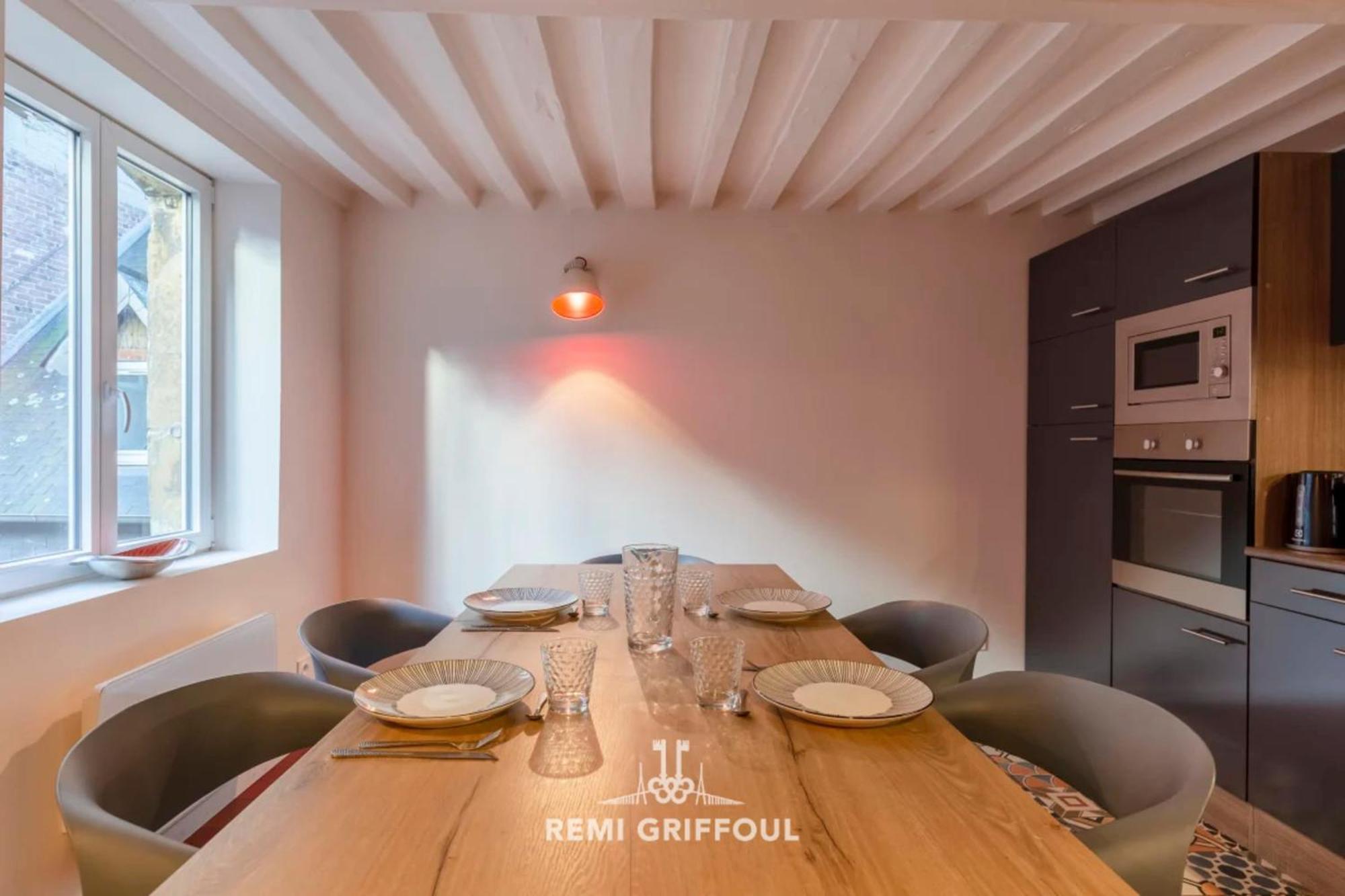 شقة Le Reve D'Alice Charming Duplex 80 M 4 People Heart Of أونفلور المظهر الخارجي الصورة